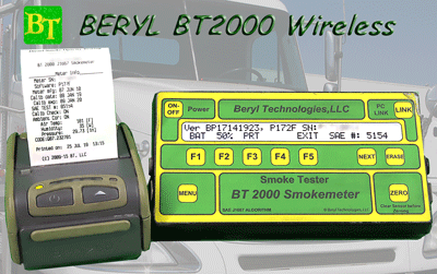 BT2000 Wireless smoke meter