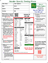 Optional Form Output Type 5: Beryl Download Smoke Opacity test from BT Cloud storage can be printed or stored as a form.